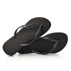 Chinelo Feminino Havaianas Slim Preto 4000030 AD