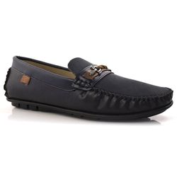 Mocassim Masculino Stay Azul 16002