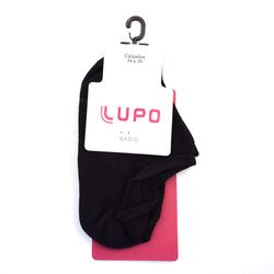 Meia Soquete Preta Feminina Lupo Preto 4270-002/9990