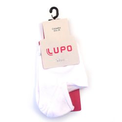 Meia Soquete Feminina Lupo Branco 4270-002/1110