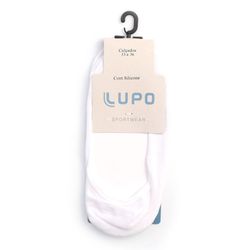 Meia Sapatilha Unitaria Lupo Branco 3287-001/1120