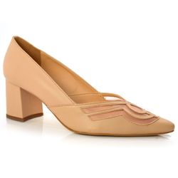 Scarpin de Salto Médio Suzzara Rosa 5433088