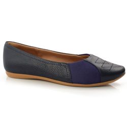 Sapatilha Feminina Usaflex Azul AD0710