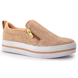 Tênis Iate Flatform Feminino Quiz Rosa 64-1791-17