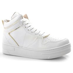 Tênis Feminino Via Marte Branco 22-2601-05