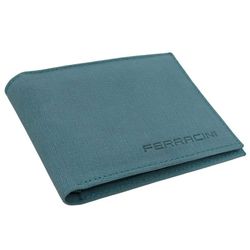 Carteira Masculina de Couro Ferracini Azul CFB-032