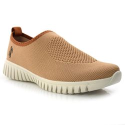 Tênis Feminino  Usaflex Marrom AE2208