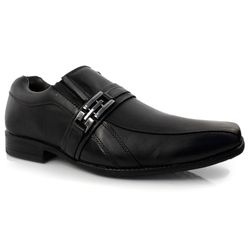Sapato Masculino Zapattero Flex Preto 8010