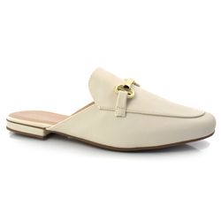 Mule Feminino Lacolly Creme 62001N
