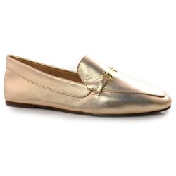 Loafer Feminino de Couro Suzzara Amarelo 74704