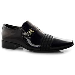 Sapato Social Masculino de Couro Jota Pe Preto 73487