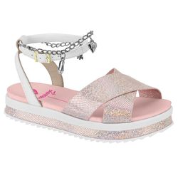 Sandália Flat Infantil Molekinha, Rosa 2305.1548.24802