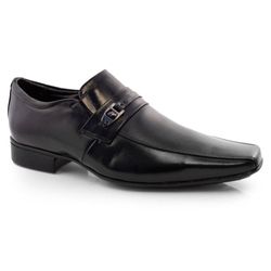 Sapato Social de Couro Jota Pe Air Vinitti Preto 77603
