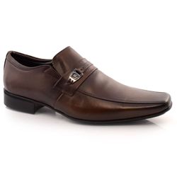 Sapato Social de Couro Jota Pe Air Vinitti Marrom 77603