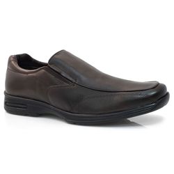 Sapato Social de Couro Zapattero Marrom 3020