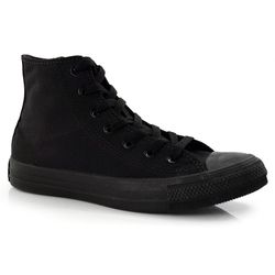 Tênis Converse Monochrome de Cano Alto Original Preto CT04470002