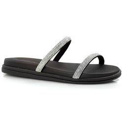 Tamanco Rasteira Feminino Beira Rio Preto 8488.105.7551