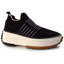 Tênis Jogging Feminino Suzzara Preto 47710