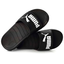 Chinelo Slide Puma Pop Cat Preto 384475