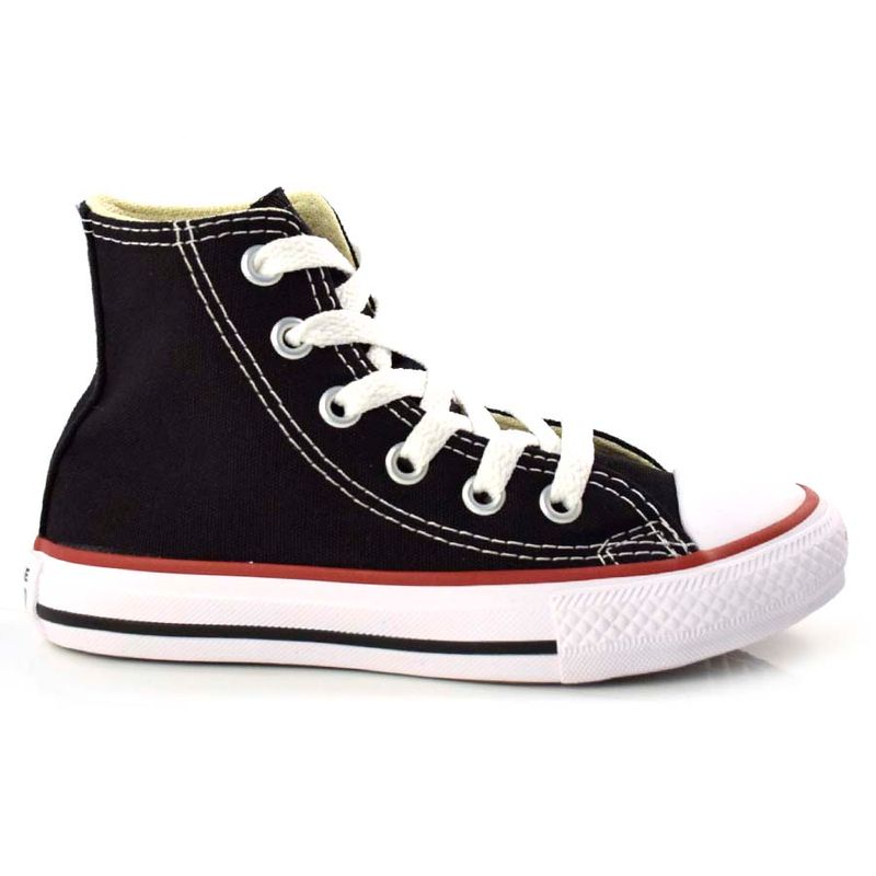 Converse infantil outlet preto