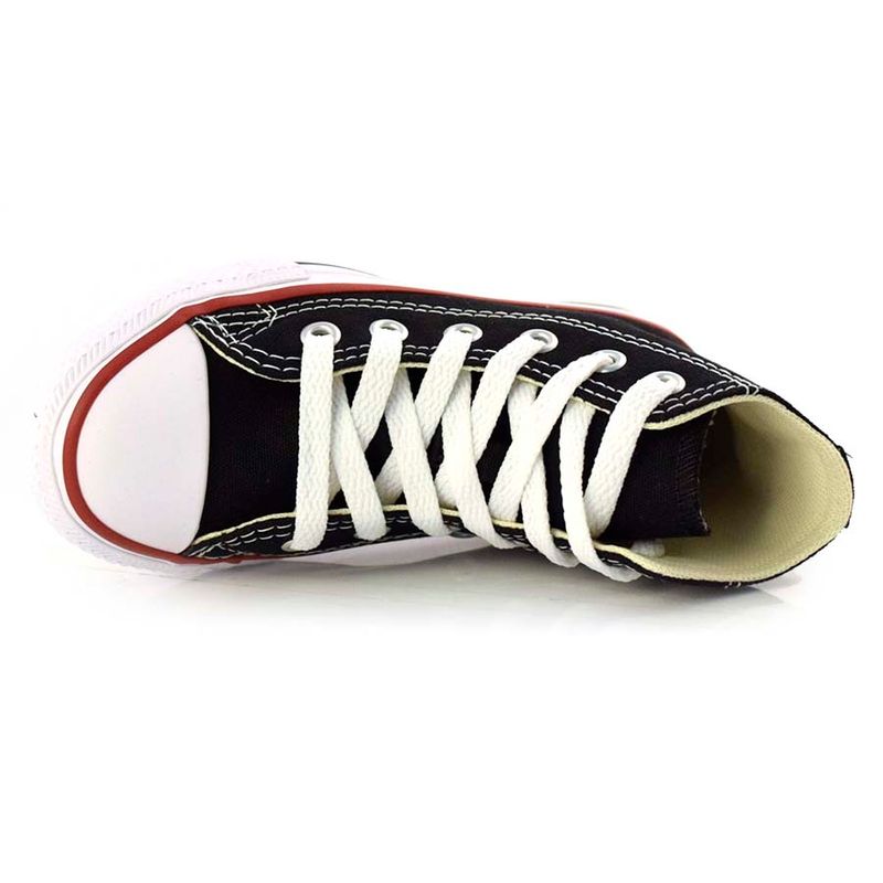 Tenis All Star Cano Alto Preto CK00040007