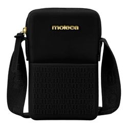 Bolsa Tiracolo Feminina Moleca Preto 50031.1.25654