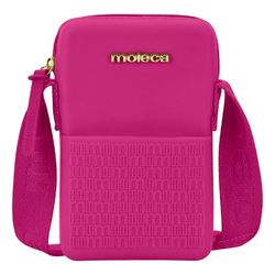 Bolsa Tiracolo Feminina Moleca Rosa 50031.1.25654