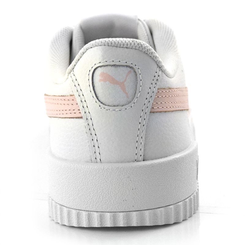 Tênis Feminino de Couro Puma Carina Branco 375565 - Vizzent