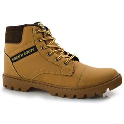 Coturno Masculino Ollie Amarelo WORKER