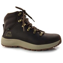 Coturno Adventure Feminino de Couro  Macboot Batu Marrom BATU 04