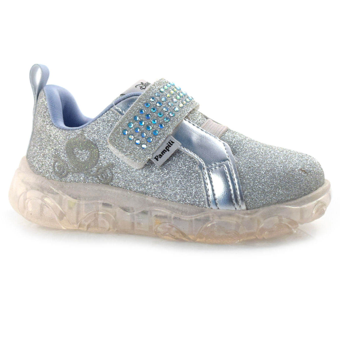 Tenis prata fashion infantil