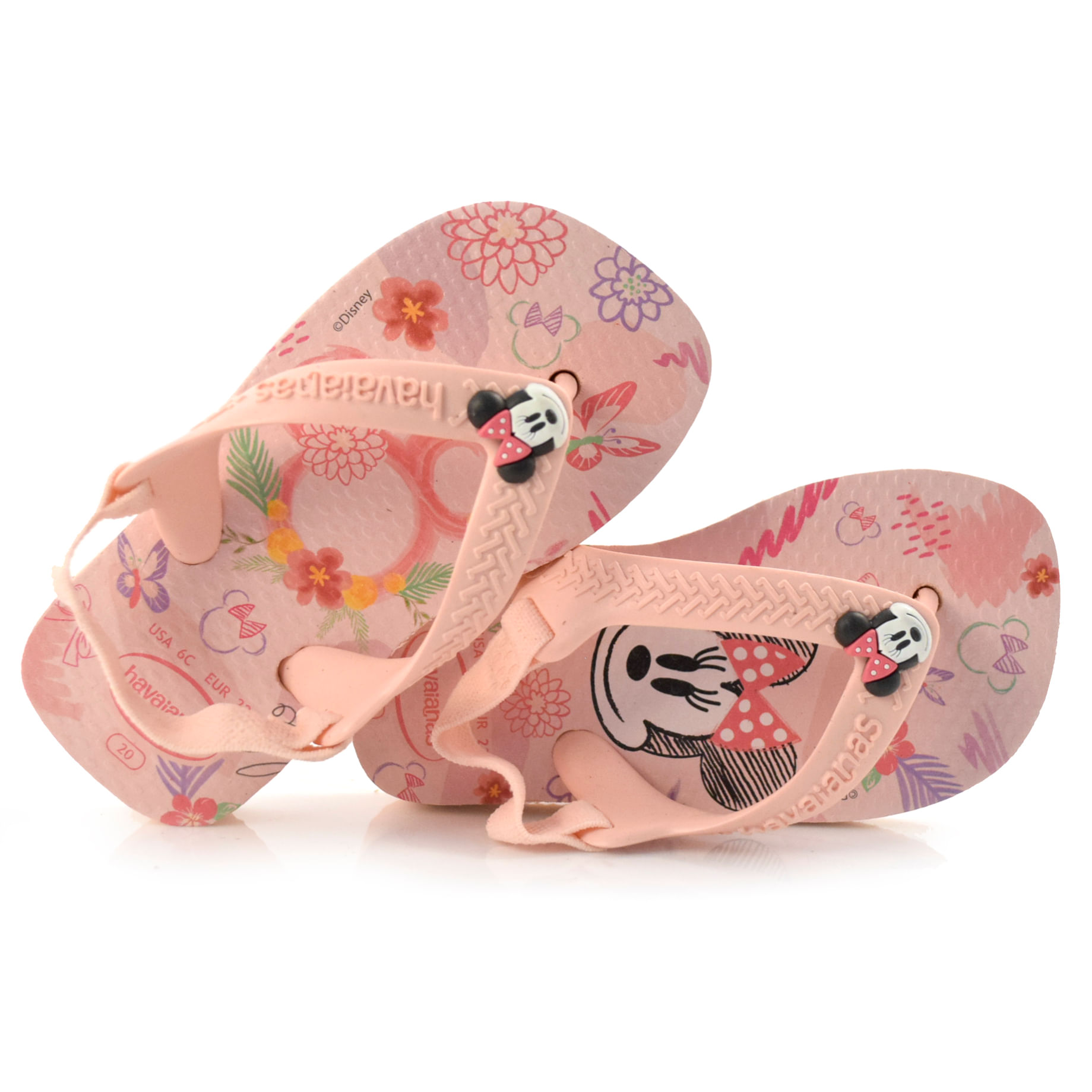 Chinelo havaianas 2024 baby minnie