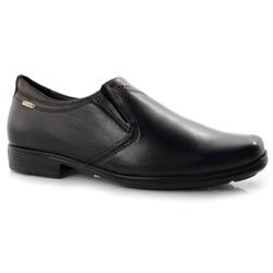 Sapato Social Infantil de Couro Pegada Preto 322318