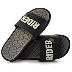 Chinelo Slide Masculino Rider Pump Preto 11690 JUL/23
