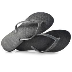 Chinelo Havaianas Fantasia Gloss Preto 4145643