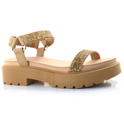 Papete Feminina Vizzano Bege 6499.103.7286
