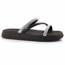 Sandália Flat Feminina Moleca Preto 5469.121.25420
