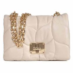 Bolsa Tiracolo Feminina Via Marte Off White B1-102-01