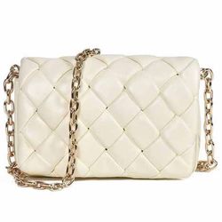 Bolsa Tiracolo Feminina Via Marte Off White B1-103-01
