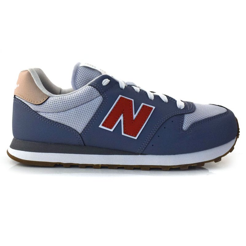 New balance 500 azul e vermelho hotsell