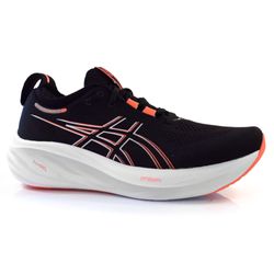 Tênis Masculino Asics Gel Nimbus 26 Preto 1011B794.003