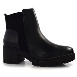 Coturno Feminino Via Marte Preto 001-001-01