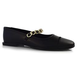 Sapatilha Feminina Moleca Preto 5798.103.7800