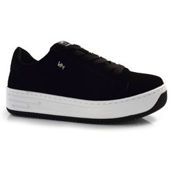 Tênis Casual Feminino Via Marte Preto 065-001-01
