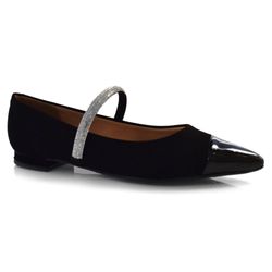 Sapatilha de Bico Fino Feminina Vizzano Preto 1206.292.27400
