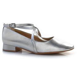 Sapatilha Feminina Ramarim Prata 24-15102 METAL