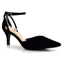 Scarpin Feminino Bebecê Preto T7016-179