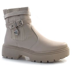 Coturno Feminino Mississipi Off White MI612
