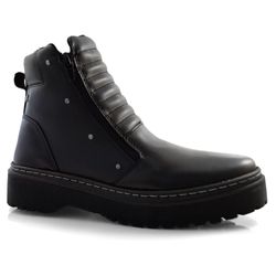 Coturno Feminino Lacolly Preto 7013