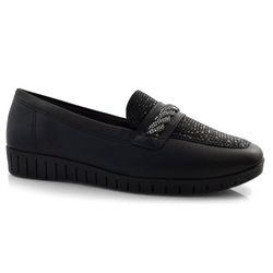 Mocassim Feminino Campesí Preto L9167